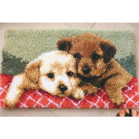 Vervaco Labradorpups Knooptapijt PN-0143943