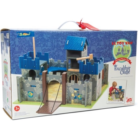 Le Toy Van - Excalibur burcht - Houten speelset
