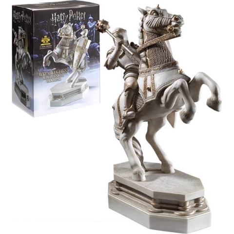Harry Potter - Statue - Wizard Chess Knight Bookend - White