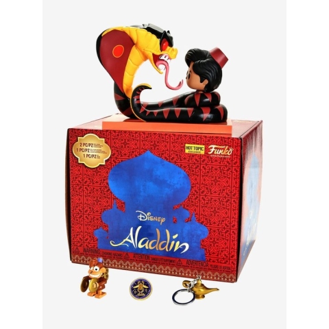 Funko Pop Disney Treasures Aladdin 2019 Hot Topic Exclusive (COMPLETE BOX SET) # 554
