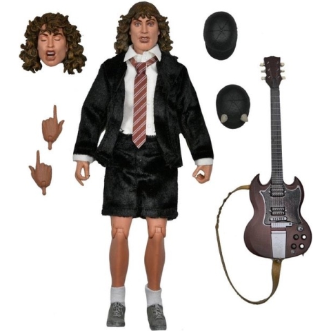 AC/DC – 8” CLOTHED FIGURE – ANGUS YOUNG “HIGHWAY TO HELL” - NECA