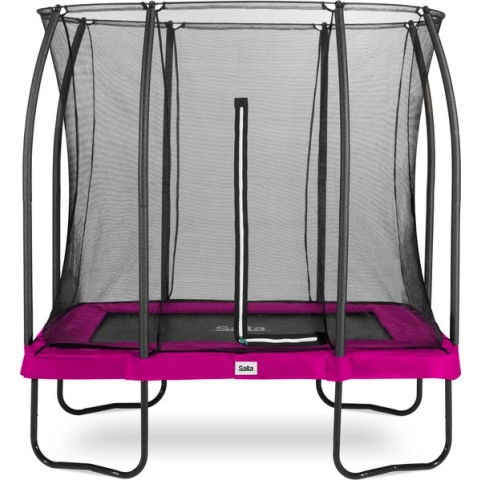Salta Comfort Edition - Trampoline met veiligheidsnet - 214 x 153 cm - Roze