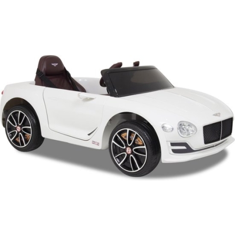 Bentley Continental Elektrische Kinderauto – 12V – 35cm Zit Hoogte – 1-3 Jaar – Afstandsbediening – Extra Functies – Wit