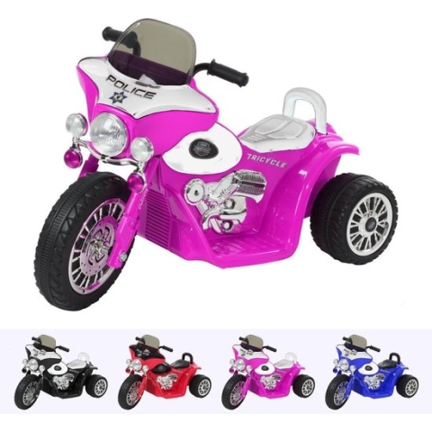 Kijana Elektrische Kindermotor Wheely Roze