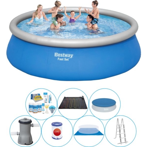 Fast Set Rond 457x122 cm - Zwembad Combi Deal