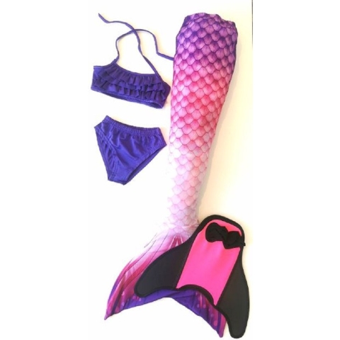 Zeemeermin staart set| Mermaid staart, Bikiniset en Monovin | Sweetheart 160 | Nieuw model 2024!