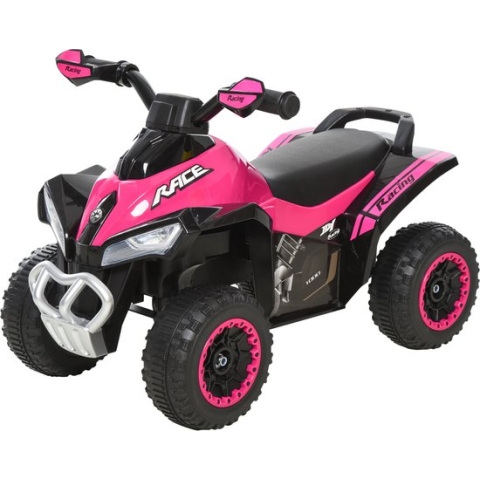 HOMCOM Trapauto kinderen duwauto kinderauto kindervoertuig licht muziek 370-096