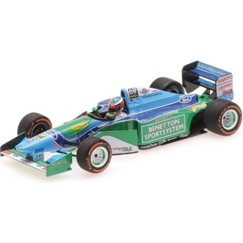 Formule 1 Benetton Ford B194 #5 Demo Run Belgian GP 2017 - 1:18 - Minichamps
