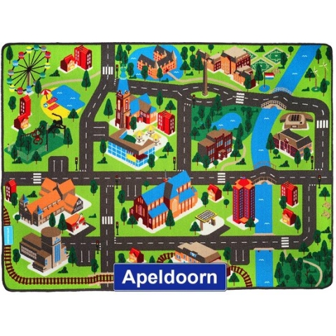 Jouw Speelkleed Apeldoorn - Verkeerskleed - Speeltapijt.