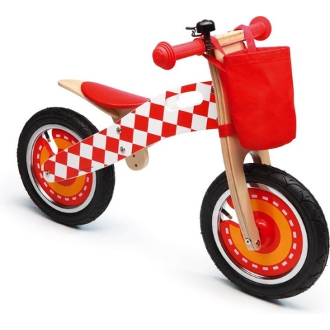 Scratch Loopfiets Hout Formule 1