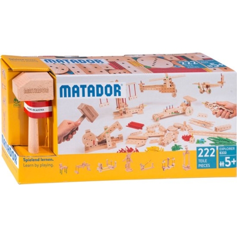 Matador Explorer 5+ 222-delig Klassik1 Constructiespeelgoed