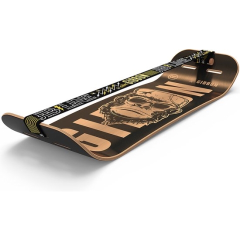 Gibbon - Giboard Set - Caesar Jib - Slackline - Skateboard Style - Black