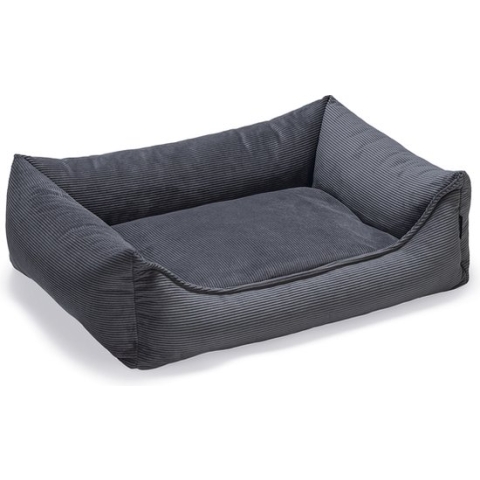 Beeztees Veo - Orthopedische Hondenmand - Donkergrijs - 80x60x22 cm