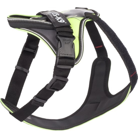 Julius-K9 IDC Longwalk Y-tuig - S - Neon-Grijs