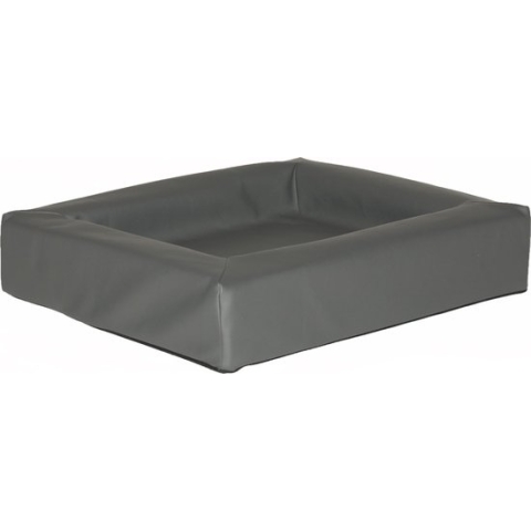 Comfort-Kussen hondenmand leatherlook 60 x 50 x 12 cm - Antraciet