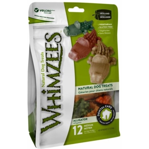 6x Whimzees Krokodil M 12 stuks