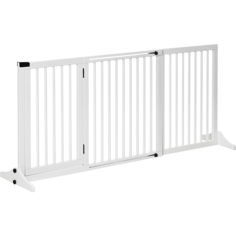 PawHut Barrière verstelbare lengte D06-079V01