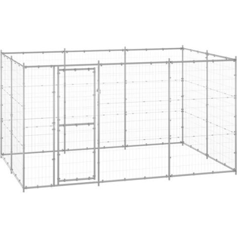 The Living Store Hondenkennel - veelzijdig - buitenhok - 330x220x180 cm - Ken- duurzaam