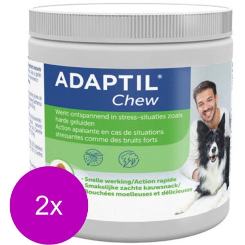 Adaptil Chews - Kauwsnack - Anti stressmiddel - 2 x 30 tab