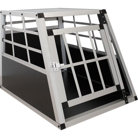 Aluminium hondentransportbox - M
