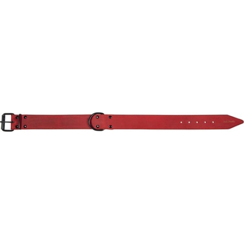 Jack And Vanilla Bllabhr5060cm - Halsbanden - Black Label Brede Halsband - Rood - 50mmx60cm