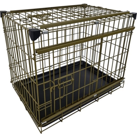 Topmast CopperCove Hondenbench - Bronze Bench - 78 x 49 x 56 cm - Bench voor Honden - Hondenbench Opvouwbaar