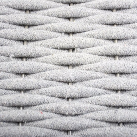 Duvoplus - Dierenkussen - Kat - Oyster Tipi In Katoentouw 37x37x55cm Grijs - 1st
