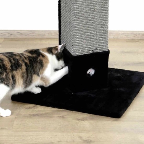Kerbl-Kattenkrabpaal-4-Corner-80-cm-zwart