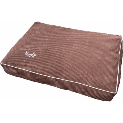 NapZZZ ribbed kussen XLarge 120 x 80 x 20 cm Bruin