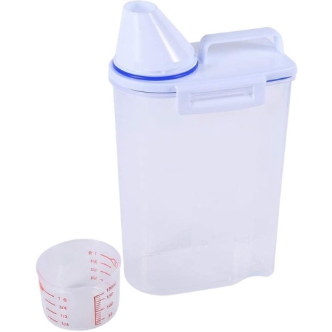 Voedselcontainer – Katten Honden Voedselcontainer – Voercontainer – Voor Hond en Kat - Opslagcontainer