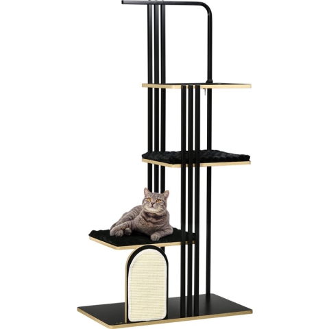 PawHut Kratzbaum mit Kissen und 4 Ebenen D30-625V00