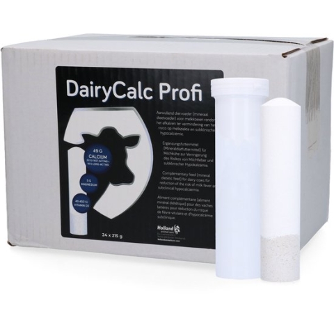 DairyCalc Profi - Bolus met Magnesium & Vitamine D3 - Geschikt voor rundvee - 24 x 215 gram