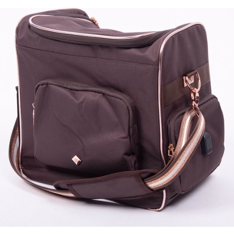 Imperial Riding - Poetstas - Shimmer & Shine - Dark Brown - Rose Gold