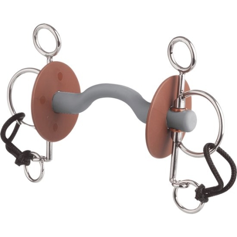 Beris Short Pelham With Tongue Port Bar