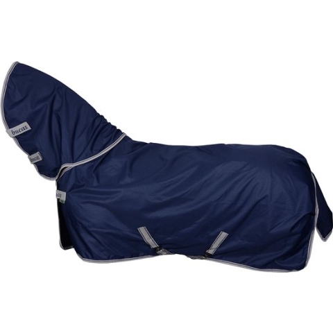 Bucas Deken Freedom Turnout Full Neck 0gr Donkerblauw - 135/183