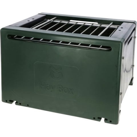 Hooibox, voederbesparend / voederruif met voederooster