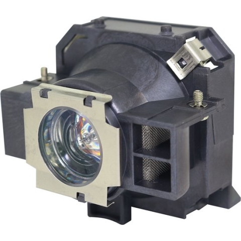 Beamerlamp geschikt voor de EPSON POWERLITE 750C beamer, lamp code LP32 / V13H010L32. Bevat originele P-VIP lamp, prestaties gelijk aan origineel.