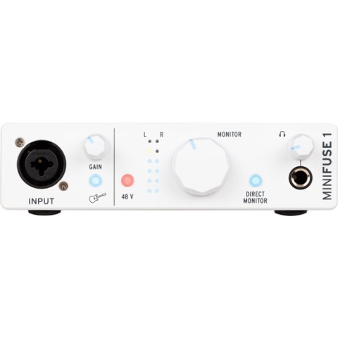 Arturia MiniFuse 1 White - USB audio interface, wit