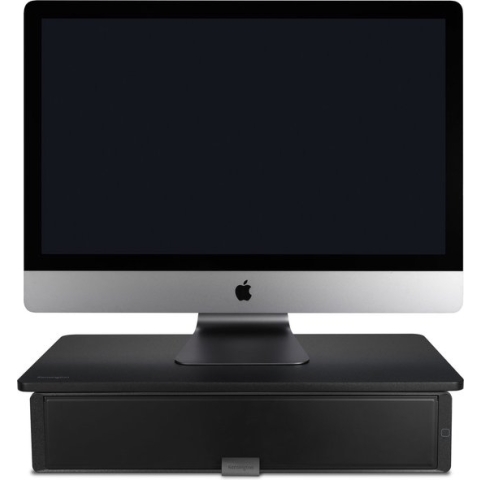 Kensington UVStand™ Monitorstandaard met UVC Sterilisatie Compartiment/Opberglade - Zwart