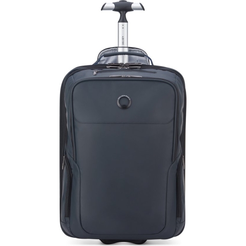 Delsey Parvis Plus Backpack Trolley - Water Resistant - 2 Compartments - 17,3 inch - Grey