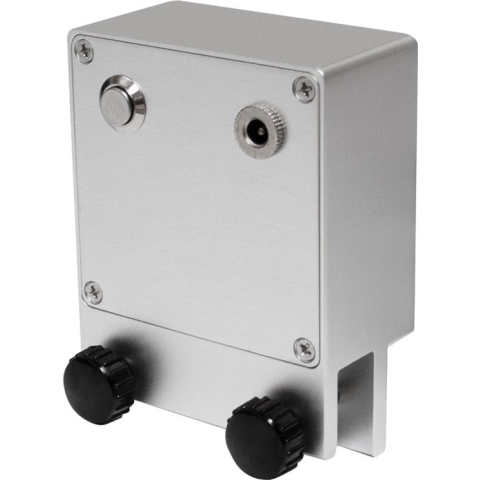 T-Mech Vinyl Adapter - Draaiende Platenreiniger - 1-5 Platen Per Batch - Geschikt voor 7, 10 en 12 Vinyls - 10 RPM - 15mm Sleufdikte - Zilver Geanodiseerd Aluminium