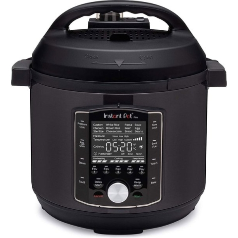 Instant Pot Pro 7,6L multicooker 10-in-1 - snelkookpan - pressure cooker - rijstkoker - slowcooker -  stomer - sous-vide
