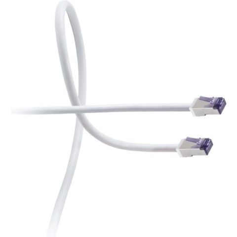 Flexline S/FTP CAT6a 10 Gigabit netwerkkabel / grijs - PVC - 25 meter