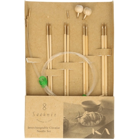 Seeknit Shirotake verwisselbare rondbreinaalden set S 14cm -