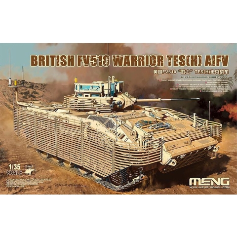 1:35 MENG SS017 British FV510 Warrior TES(H) AIFV Plastic Modelbouwpakket