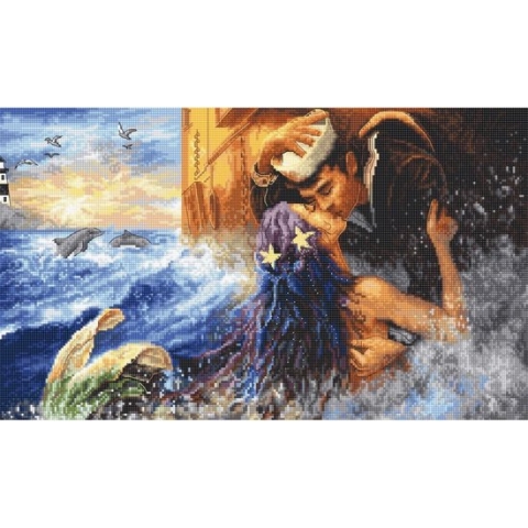 BORDUURPAKKET MERMAID KISS - LETI STITCH POWERED BY LUCA-S