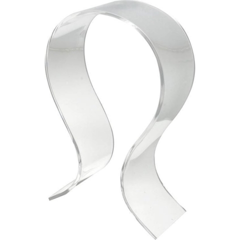 Acryl Koptelefoon Houder - Headset Houder - Hoofdtelefoon Stand / Standaard - Transparant