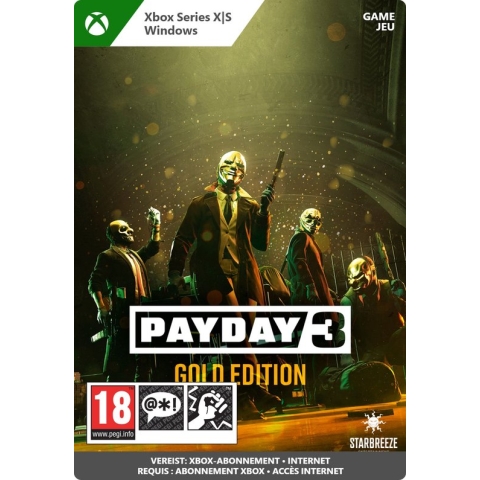 Payday 3 Gold Edition - Xbox Series X|S & Windows Download