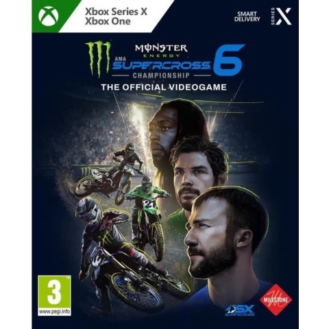 Monster Energy Supercross 6 - De officiële videogame Xbox One en Xbox Series-game