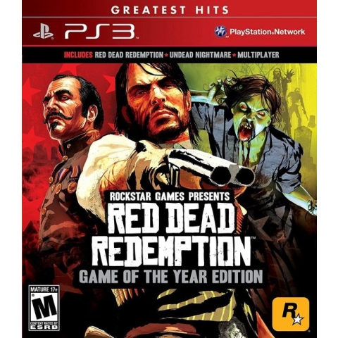 Rockstar Games Red Dead Redemption Game of the year edition, PS3 video-game PlayStation 3